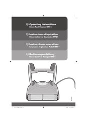 Maytronics Dolphin MTC4 Instructions D'opération