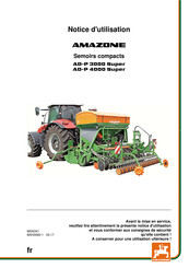 Amazone AD-P 3000 Super Notice D'utilisation