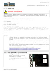 Sound Skulptor CP5176 Notice De Montage