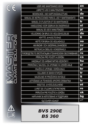 MCS Master BS 360 Manuel D'utilisation Et De Maintenance