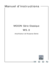 moon Classique W5.3 Manuel D'instructions