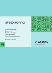 Klarstein SPEED IRON V2 Mode D'emploi