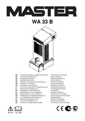 Master WA 33 B Notice D'utilisation