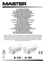 Master B 180 Manuel De L'utilisateur