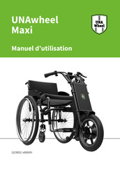 UNAcare UNAwheel Maxi Manuel D'utilisation