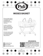 PALI MOSES BASKET Notice D'emploi