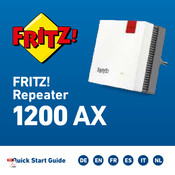 Fritz! 1200 AX Guide De Démarrage Rapide