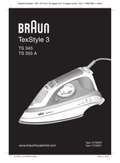 Braun TexStyle 3 Mode D'emploi