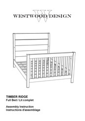 Westwood Design TIMBER RIDGE Instructions D'assemblage