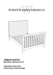 Westwood Design URBAN RUSTIC Instructions D'assemblage