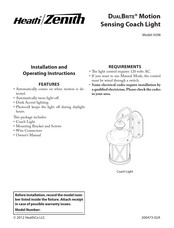 Heath Zenith DUALBRITE 4298 Instructions D'installation Et Mode D'emploi