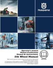 Husqvarna 5th Wheel Manuel D'utilisation