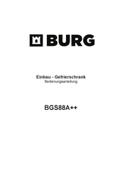 Burg BGS88A++ Guide D'utilisation