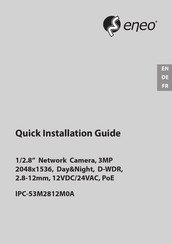 Eneo IPC-53M2812M0A Guide D'installation Rapide