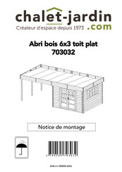 Chalet-Jardin 703032 Notice De Montage