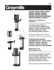 Graymills AGITOR QD4000 Serie Instructions D'utilisation Et D'entretien