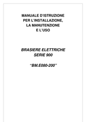 Bartscher BM1IE200I Manuel D'instructions