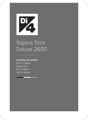 Di4 Vapore Stiro Deluxe 2600 Mode D'emploi