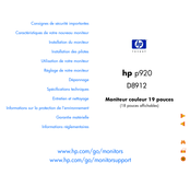 HP p920 Guide D'utilisation