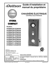 Dettson HYDRA COMPACT HYDRAC03-E2401M Guide D'installation Et Manuel Du Propriétaire