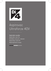 Di4 Aspirovac Ultraforze 40V Mode D'emploi