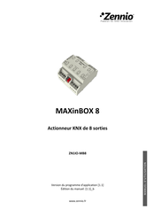 Zennio MAXinBOX 8 Mode D'emploi