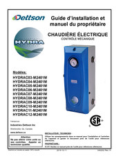 Dettson HYDRA COMPACT HYDRAC04-M2401M Guide D'installation Et Manuel Du Propriétaire