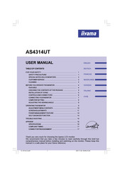 Iiyama AS4314UT Mode D'emploi