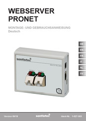 Sentiotec PRONET 1-027-363 Mode D'emploi