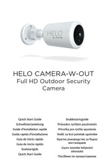 Helo CAMERA-W-OUT Guide D'installation Rapide