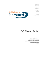 Dustcontrol DC Tromb Turbo Traduction Des Instructions De Service D'origine