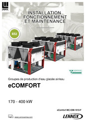 Lennox eCOMFORT Consignes D'installation, Fonctionnement Et Maintenance