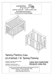 caramia furniture Tommy Instructions D'assemblage