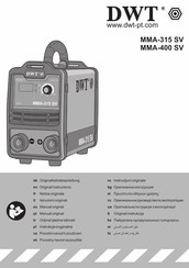 DWT MMA-315 SV Notice Originale