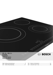 Bosch NIV675B17E/02 Notice D'utilisation
