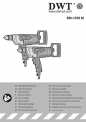 DWT BM-1050 M Notice Originale