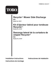 Toro 59197 Instructions De Montage