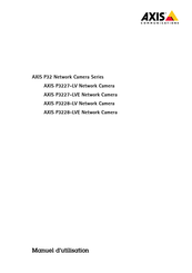 Axis Communications P3227-LVE Manuel D'utilisation