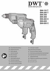 DWT BM-600 Notice Originale