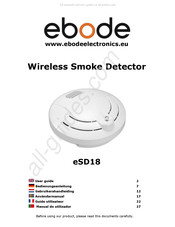 Ebode eSD18 Guide Utilisateur