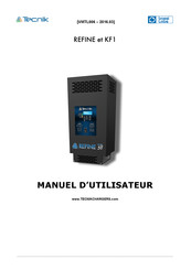 Tecnik REFINE KF1 Manuel D'utilisateur