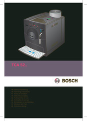 Bosch TCA 52 Serie Notice D'utilisation