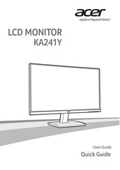 Acer KA241Y Guide De Démarrage Rapide