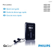 Philips HDD1835 Guide De Démarrage Rapide