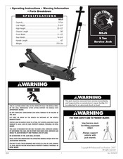 Matco Tools MSJ5 Instructions De Fonctionnement