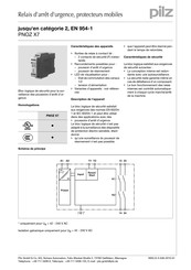 Pilz PNOZ X7 Mode D'emploi