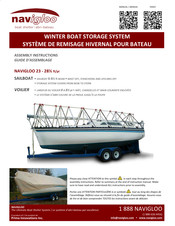 Navigloo WINTER BOAT STORAGE SYSTEM Guide D'assemblage