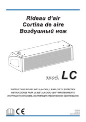 Arbonia Sabiana Meltemi LC 10WS Instructions Pour L'installation, L'emploi Et L'entretien
