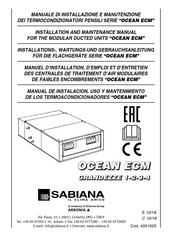 Arbonia Sabiana Ocean 1 Manuel D'installation, D'emploi Et D'entretien