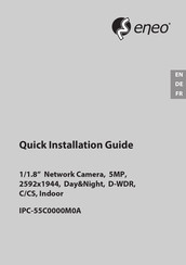 Eneo IPC-55C0000M0A Guide D'installation Rapide